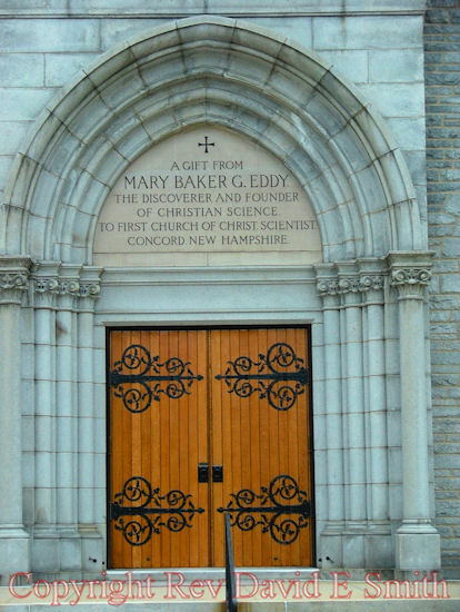 Doors of First Church of Christ Scientist