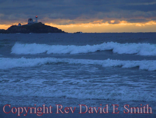 Nubble Light at Sunrise