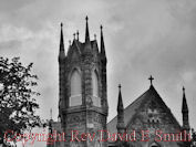 Steeple Against a Gray Sky